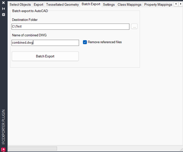 Batch Export